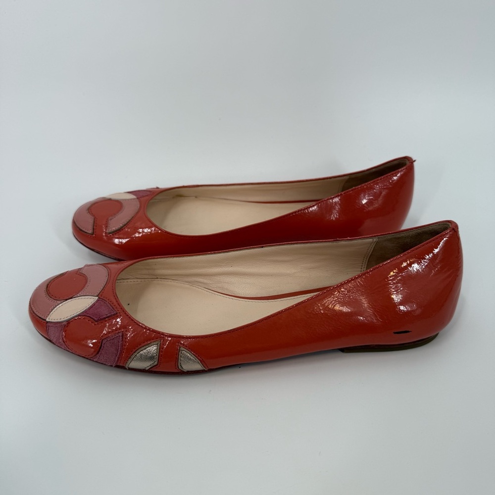 Coach Kora Patent Ballet Flats - Picture 4 of 7